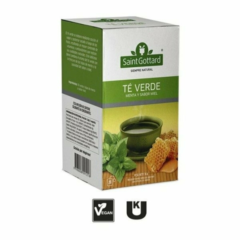 Te verde, menta y miel Saint Gottard - comprar online
