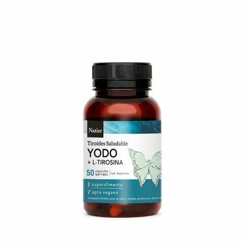 Yodo c/ L Tirosina Natier - comprar online