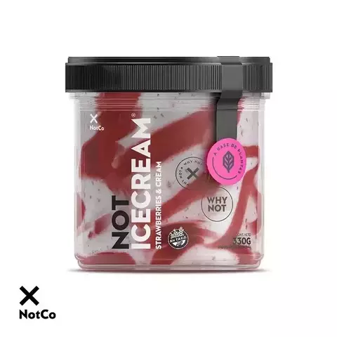Helado frambuesa y crema Not Co - comprar online