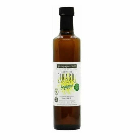 Aceite de girasol orgánico Pampa Gourmet - comprar online