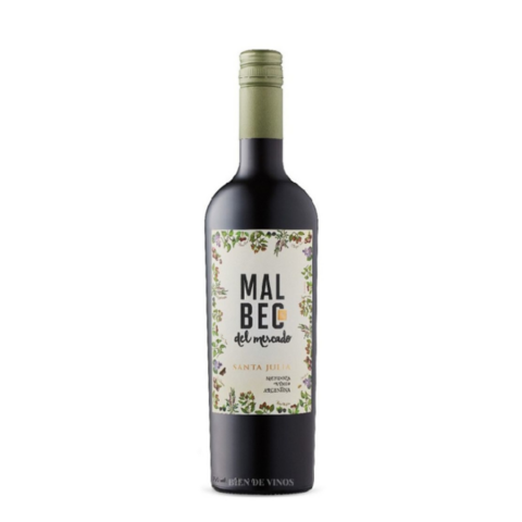 Vino malbec del mercado Santa Julia - comprar online