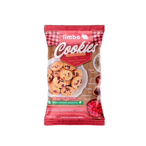 Galletitas integrales c/ dátiles y arándanos Limbo - comprar online