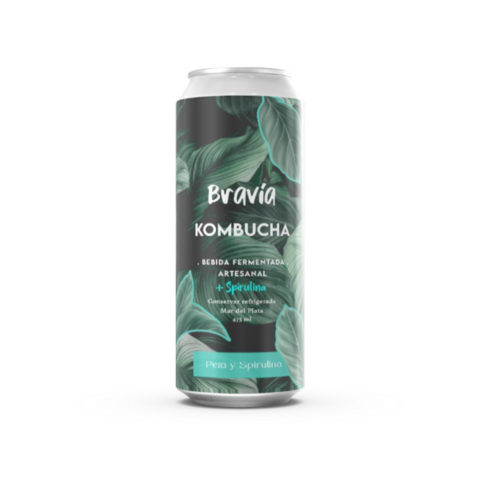 Kombucha Bravía lata 473 ml. - comprar online