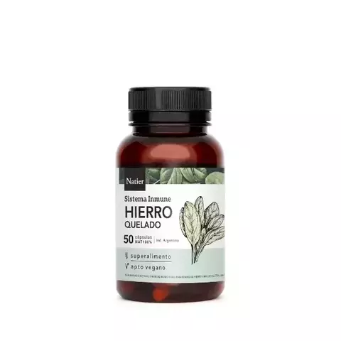 Hierro quelado Natier - comprar online