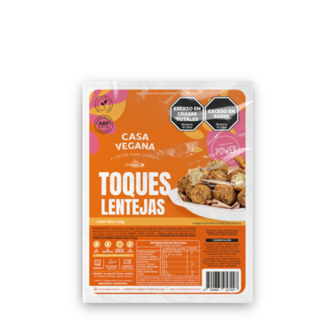 Toques de lentejas Casa Vegana - comprar online