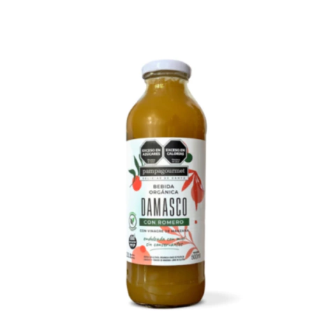 Jugo damasco orgánico c/ vinagre de manzana Pampa Gourmet - comprar online