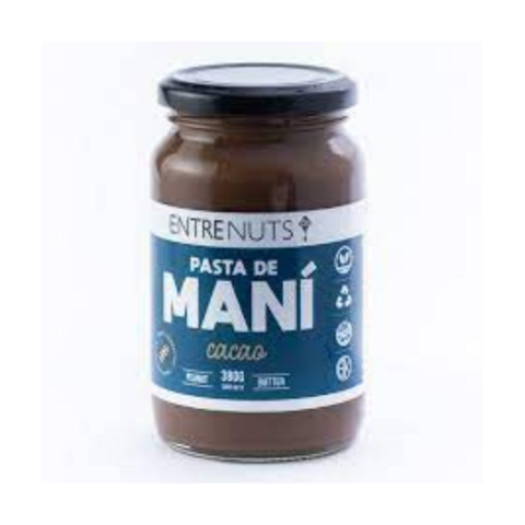 Pasta de maní c/ cacao Entrenuts - comprar online