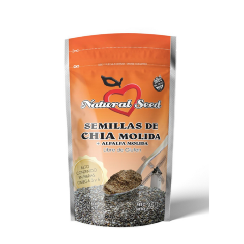 Chía molida c/ alfalfa s/ tacc Natural Seed - comprar online