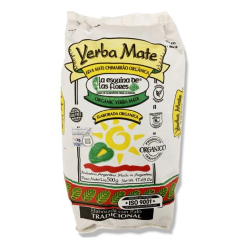 Yerba orgánica fuerte La Esquina de las Flores - comprar online
