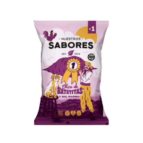 Chips de batata Nuestros Sabores - comprar online