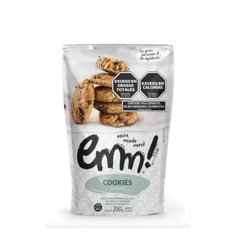 Premezcla cookies low carb s/ tacc Emm Foods - comprar online