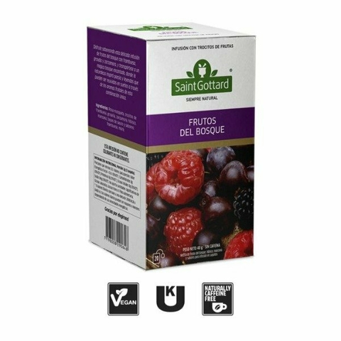 Te frutos del bosque Saint Gottard - comprar online