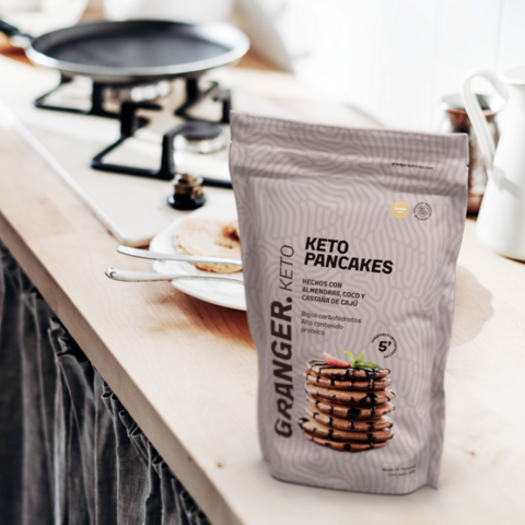 Premezcla pancakes keto Granger 400 gr. - comprar online
