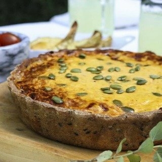 Tarta integral calabaza asada Cocina Integral XL - comprar online