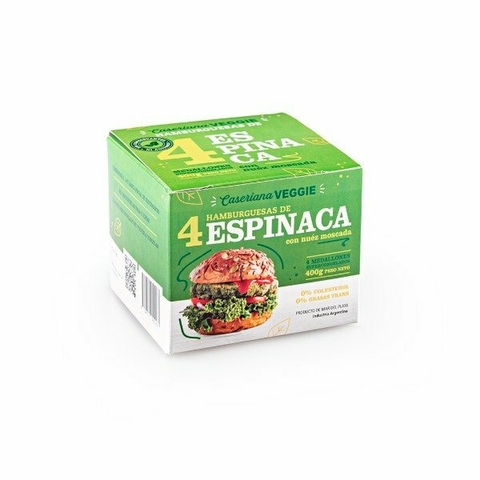 Medallón espinaca La Caseriana x 4 - comprar online