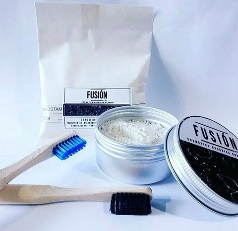 Dentífrico en polvo lata Fusión - comprar online