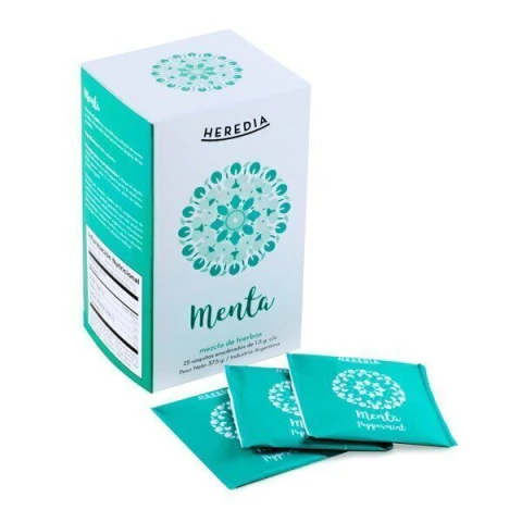 Te de menta Heredia 25 saq. - comprar online