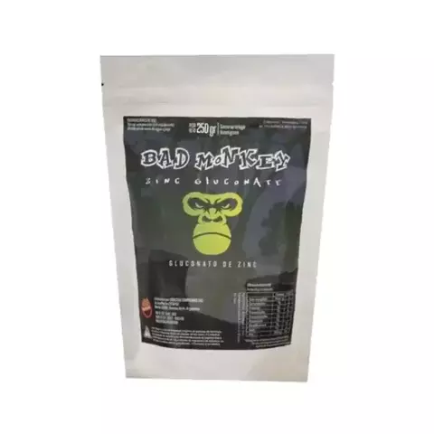 Gluconato de zinc Bad Monkey (250 gr.) - comprar online