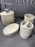 Set de Baño – 4 piezas en Resina en Beige