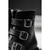 Botas Mujer Urban Cow Saomi De Cuero Con Hebillas Plataforma Negro 38 Ar - tienda online