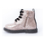 Borcegos Nena Botita Marcel Cardiff Cordones Cierre Lateral Rosa Brillo 24 Ar en internet