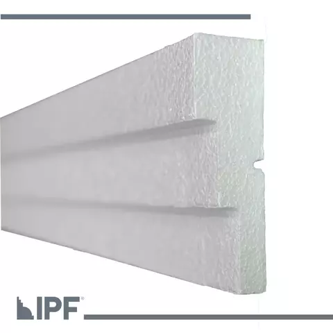 L1 IPF046 - MOLDURA DENTADA PARA RODA FORRO - 5X15CM