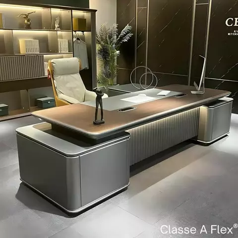 Mesa Diretor Viena Classe A Flex - Diretor Luxo