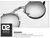 Óculos de sol de metal redondo estilo feminino retro flip circular duplo metal - loja online