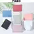 Carteiras femininas de couro do plutônio bolsa feminina mini ferrolho sólido m