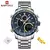 Naviforce men assist topo marca de luxo grande dial relógios do esporte dos hom