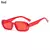 Óculos de sol retrô pequeno retângulo para mulheres, óculos de sol, proteção UV400, óculos, verão, viagens, praia, moda, óculos - Visionario