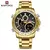 Naviforce men assist topo marca de luxo grande dial relógios do esporte dos hom na internet
