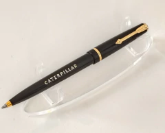 (PK) JOGO DE CANETAS PARKER DUOFOLD PRETAS -UK - NEW OLD STOCK - loja online