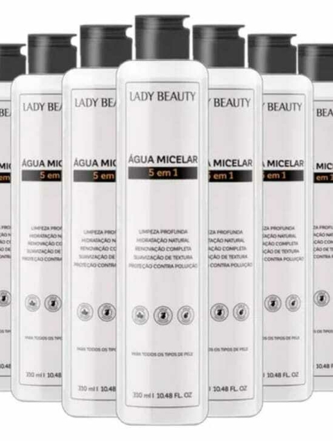 Água Micelar 5 Em 1 - LADY BEAUTY