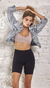 Top estilo 360º con doble escote de algodón lycra. (18-417) - comprar online