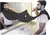 Avental de barbear para homem, avental de banheiro para homem, suporte de barba, - Detalhe Certo
