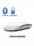 Mouse mágico silencioso sem fio, bluetooth, modo duplo, recarregável, toque fi