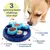 Quebra-cabeça para cães, alimentador lento, enriquecimento interativo, brinque - comprar online