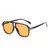 Óculos de sol quadrados de luxo feminino para homens design da marca oversized - comprar online