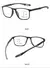 Tr90 óculos de leitura multifocal anti-luz azul, masculino e feminino, progress