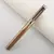 Caneta rollerball de aço inoxidável para homens e mulheres, canetas rollerball - Detalhe Certo
