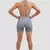Verão sólido macacão magro curto bodycon náilon bodysuit yoga esportes trein - loja online