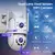 Jooan 4k 8mp hd wifi câmera ptz ao ar livre 5g wifi lente dupla câmeras ip de - Detalhe Certo