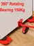 Móveis Mover Tool Set com roda, Coisas pesadas Movendo Rolo, Bar Móveis Levant - Detalhe Certo