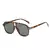 Óculos de sol quadrados de luxo feminino para homens design da marca oversized - comprar online