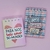 BLOCO DE NOTAS DE BOLSO AMOR