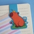 MARCADOR MAGNETICO CAPIVARA FOFA NO JARDIM