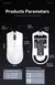 Mouse Gamer Sem Fio Attack Shark X11