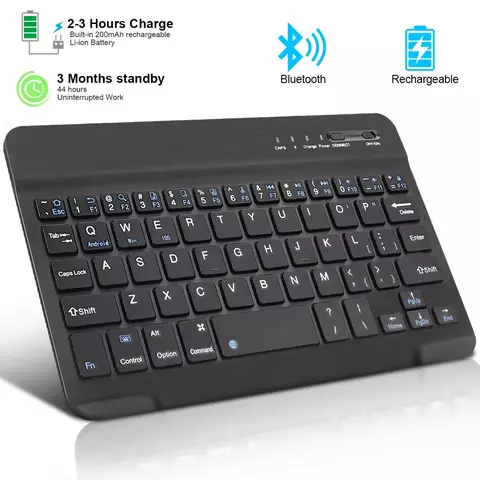 Teclado Sem Fio Bluetooth Mini