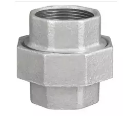União Galvanizada 1/2" com Assento Cônico em Bronze F/F - Rosca BSP NBR 6943 - loja online